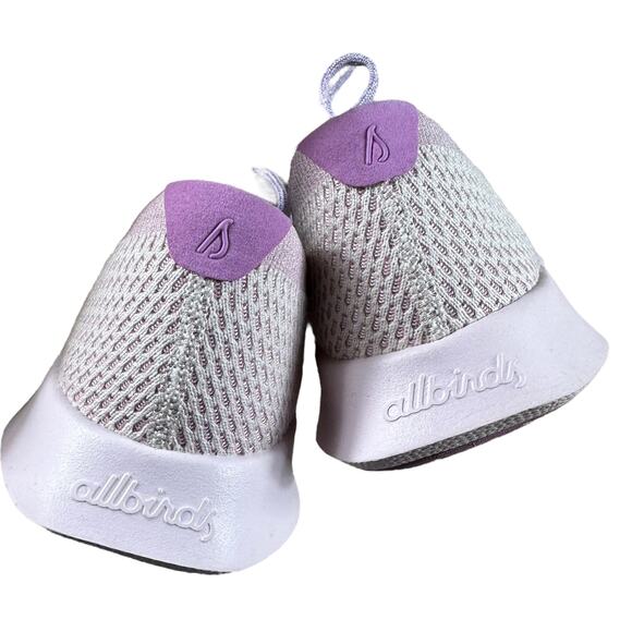 ALLBIRDS Pink Purple Tree Dashers Women's Size 9 Running Athletic Lace Up Flora - Picture 7 of 9